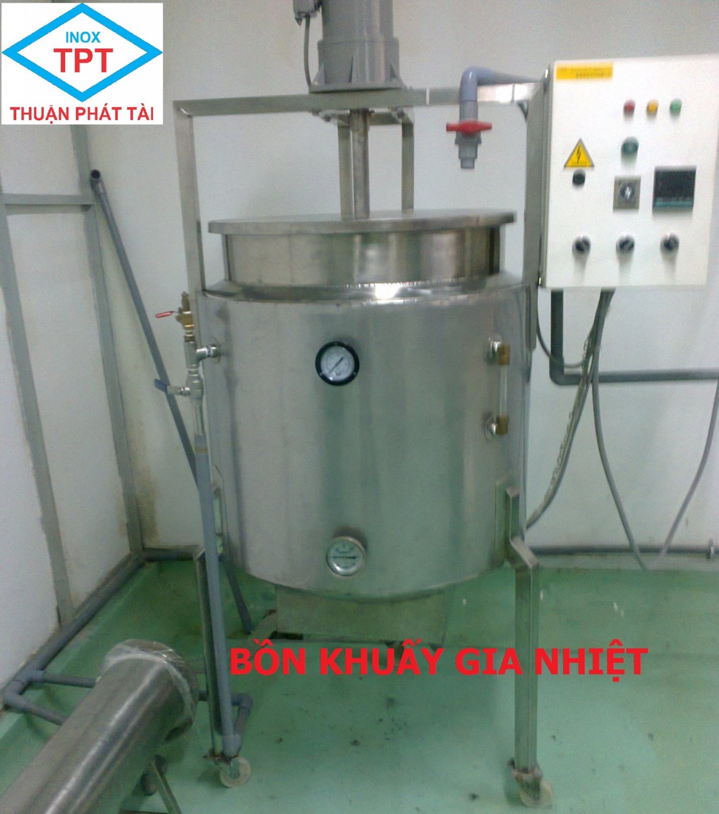 BỒN KHUẤY GIA NHIỆT