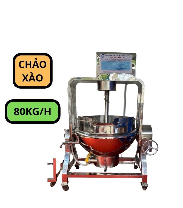 Chảo xào nhân công nghiệp công suất 80kg/mẻ TPT97 1 Chảo xào nhân công nghiệp công suất 80kg/mẻ TPT97