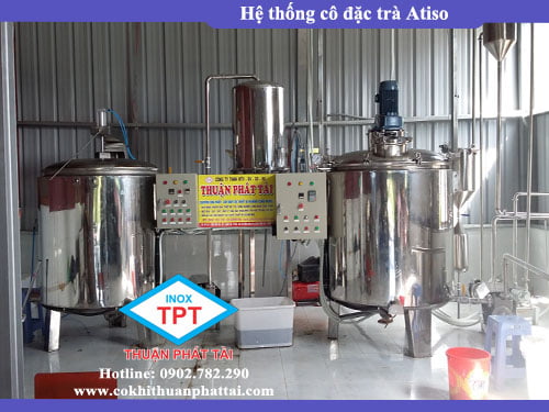 HỆ THỐNG CÔ ĐẶC TRÀ ATISO
