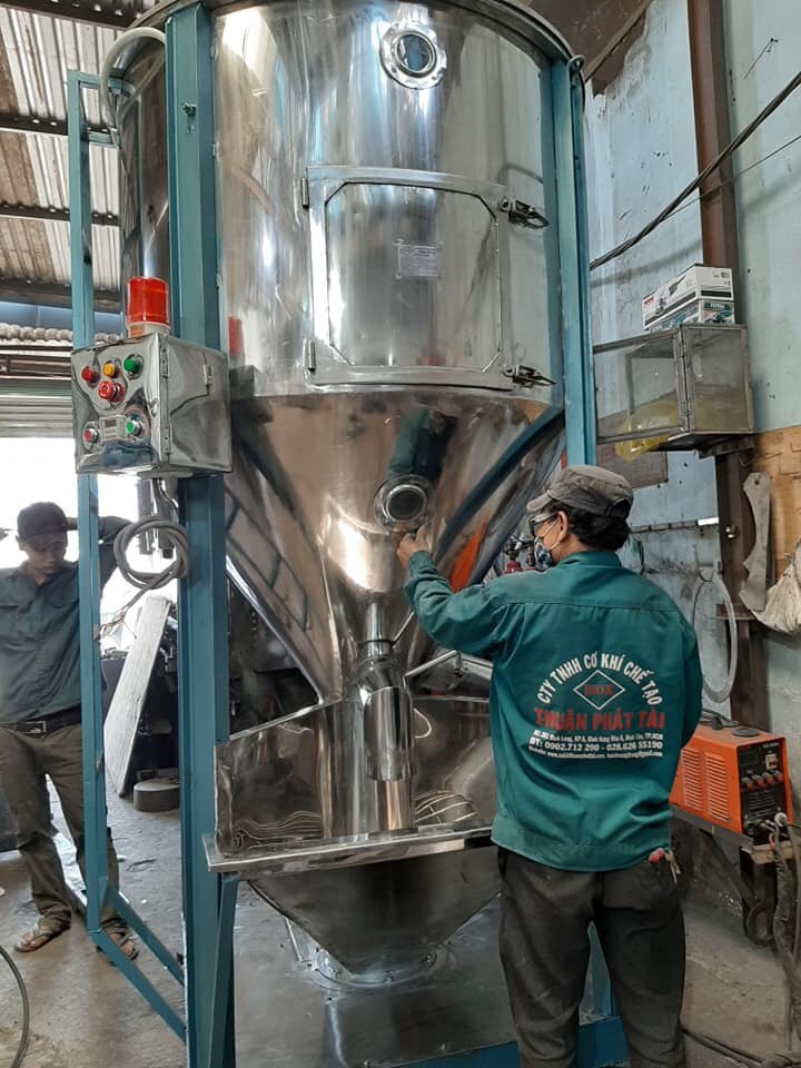 máy trộn nhựa công nghiệp 2 máy trộn nhựa công nghiệp - Ảnh 2